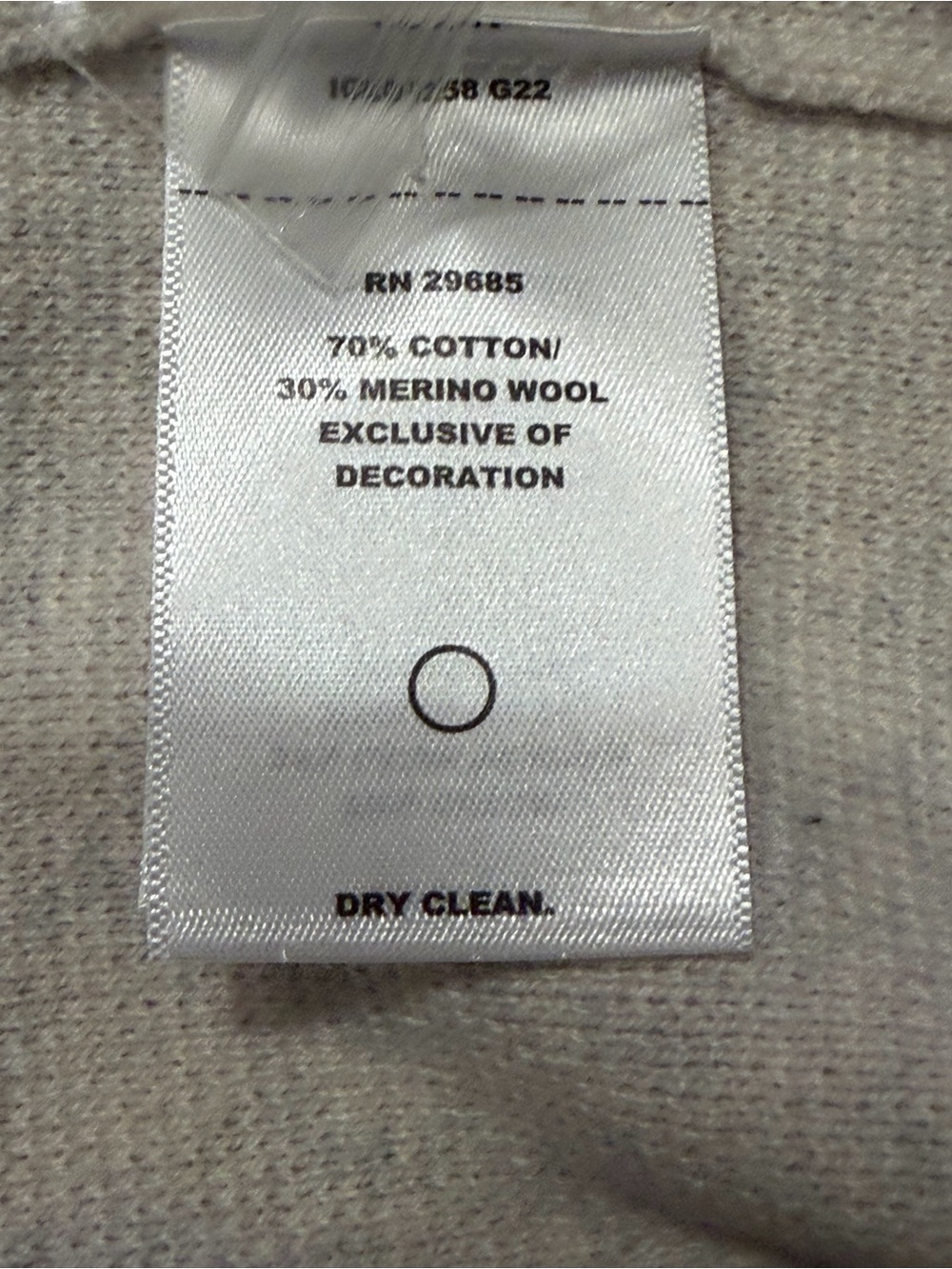 Pendleton NWT Oatmeal Cream Button-Up Jacket with Trim Sz M - Picture 8 of 14